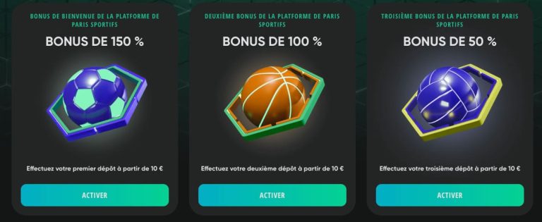Drip Casino bonus sportifs