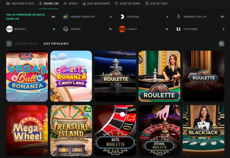 Drip Casino live